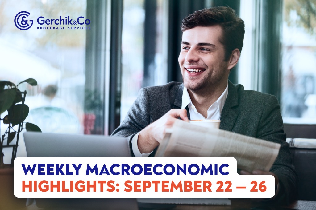 Weekly Macroeconomic Highlights: September 22—September 25, 2025